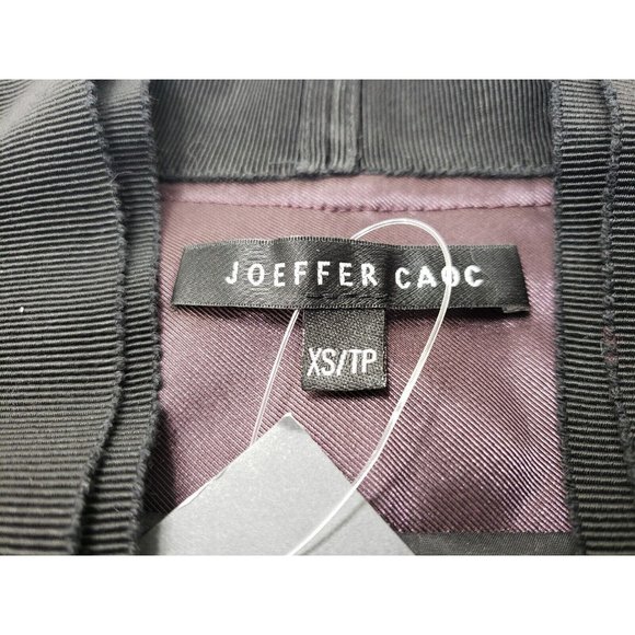 Joeffer Caoc Womens Jacket Blazer Full Zip Long Sleeve Port Metallic Size XS - Picture 6 of 11